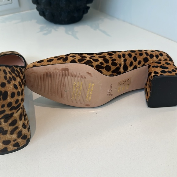 J crew cow hair pumps. main image 2